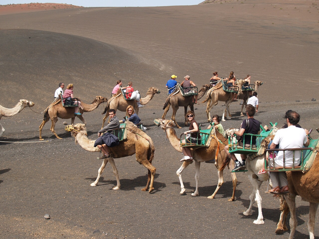 Camel Ride at Timanfaya